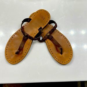 Ugg leather sandals size 9